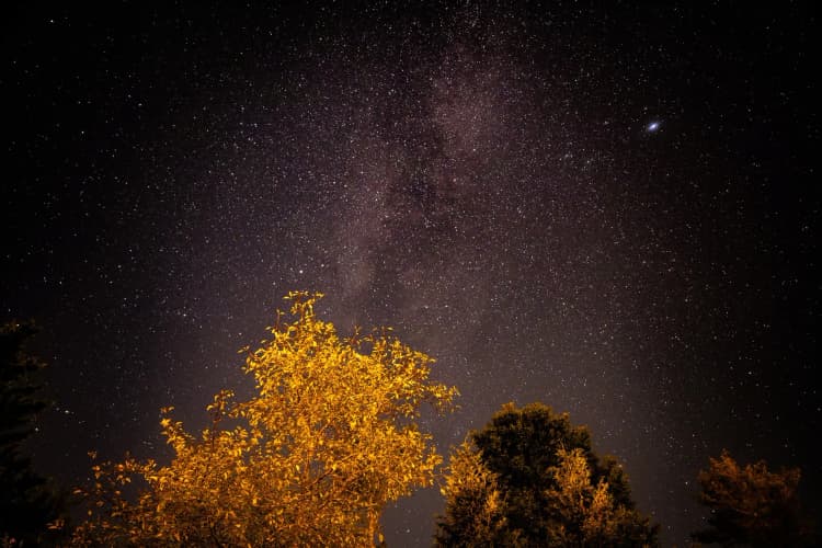 Milky Way over Foxridge. Taken with Nikon Z8 on August 25, 2025. © 2026 Techzjc (Jiacheng Zhao). All rights reserved.